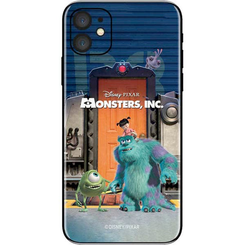 Disney Monsters Inc. Movie Poster iPhone 11 Skin